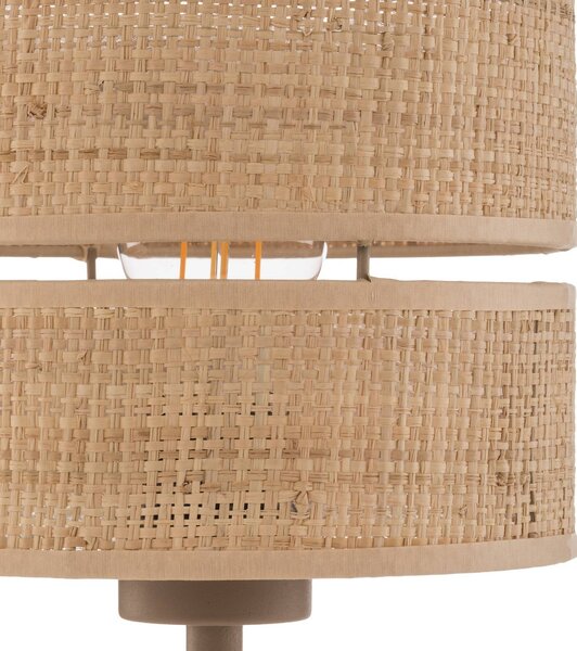 Lampa stołowa Calma TK Lighting, kremowy / amber, salon / jadalnia