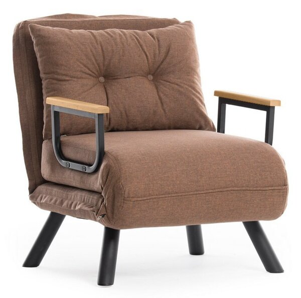 Fotel Sando Single Light Brown