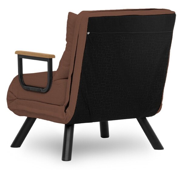 Fotel Sando Single Light Brown