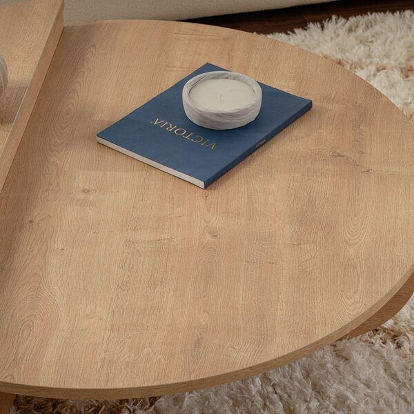 Stolik konferencyjny Orion Honey Oak
