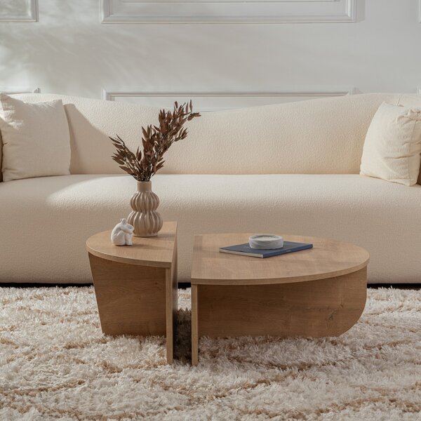 Stolik konferencyjny Orion Honey Oak