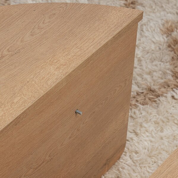 Stolik konferencyjny Orion Honey Oak