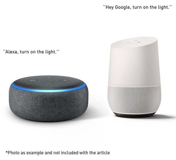 Inteligentna lampa ścienna czarna 8 cm z Wi-Fi G9 - Transfer