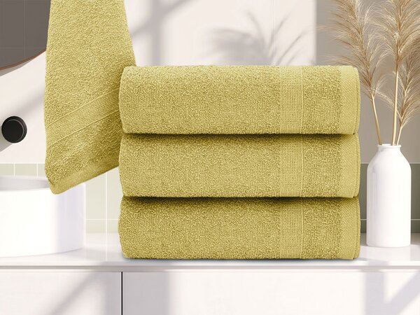 Ręcznik BASIC SMALL żółty