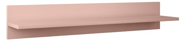 Różowa nowoczesna półka wisząca - Tida 12X