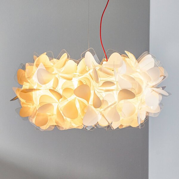 Slamp Lampa wisząca designerska Clizia Mama Non Mama, możliwość ściemniania, biały / opal, salon / jadalnia, tworzywo sztuczne, design