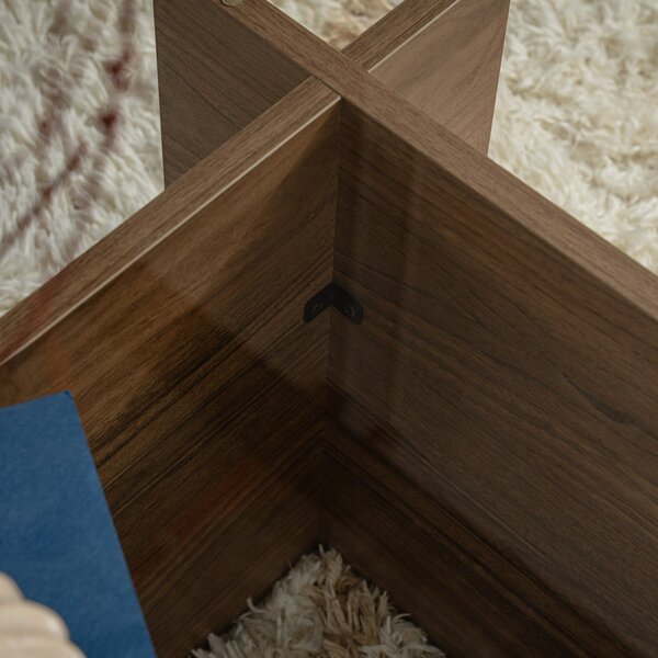 Stolik do odkładania Vetrino Walnut