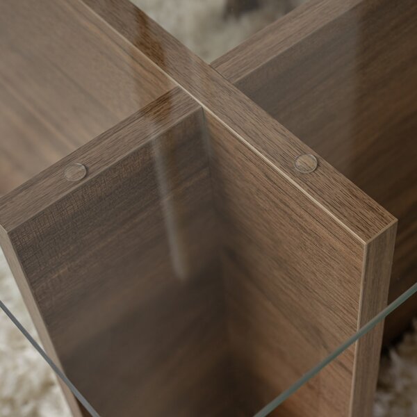 Stolik do odkładania Vetrino Walnut