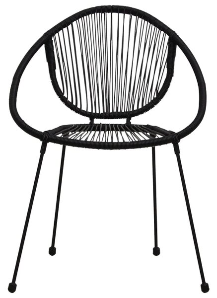 Zestaw dwóch eleganckich krzeseł ogrodowych R4-K78