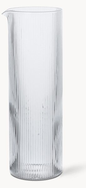 Karafka ze szkła dmuchanego Ripple, 1,1 l