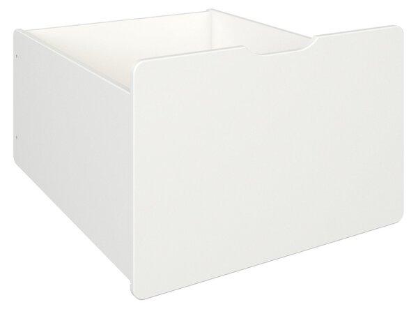 Duża biała szuflada np. pod łóżko dziecięce