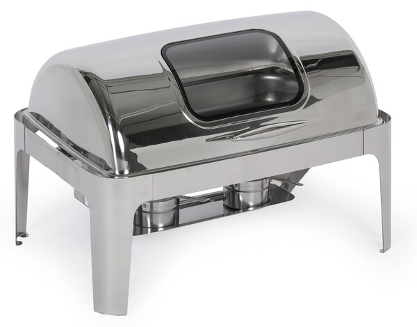 Brytfanna z pokrywą roll-top z okienkiem, 635 x 425 x 440 mm, 9 l