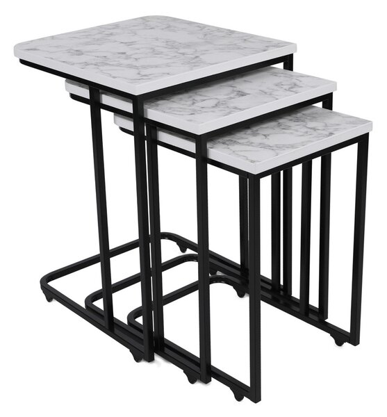 Stolik do odkładania Metal Zigon, 3 szt