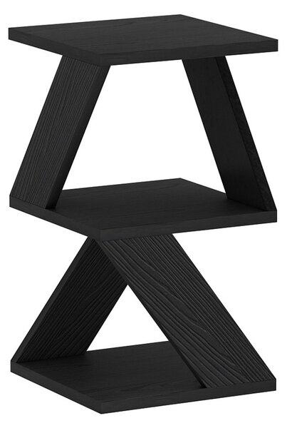 Stolik do odkładania Albeni Black Wooden