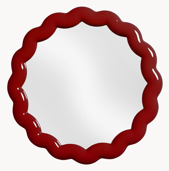 Okrągłe lustro ścienne Zigzag