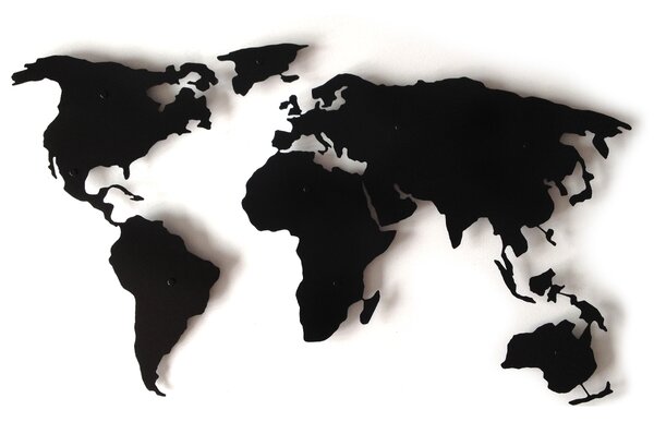 Dekoracyjna Mapa Świata 3D