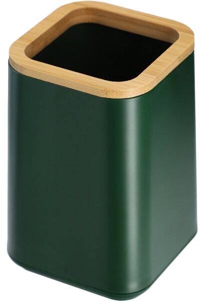 Kubek łazienkowy z bambusem Carrara, zielony