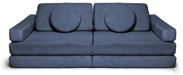 Modułowa sofa do pokoju dziecka plac zabaw Pure CORDUROY Blueberry