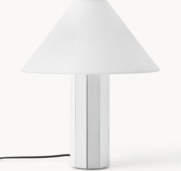 Duża lampa stołowa z metalu Lima