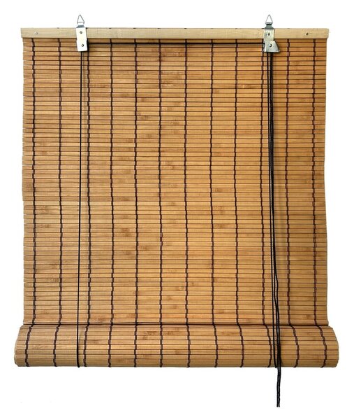 Bambusowa roleta w naturalnym kolorze 80x160 cm Zeva – Gardinia