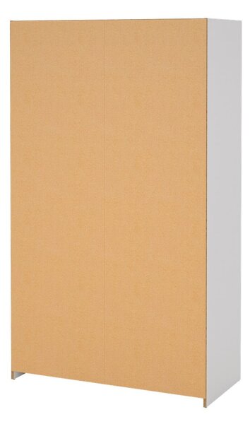 Biało-szara szafa 105x180 cm Kit – Tvilum
