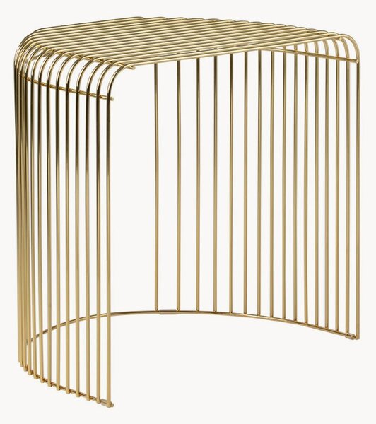Stolik pomocniczy z metalu Curva