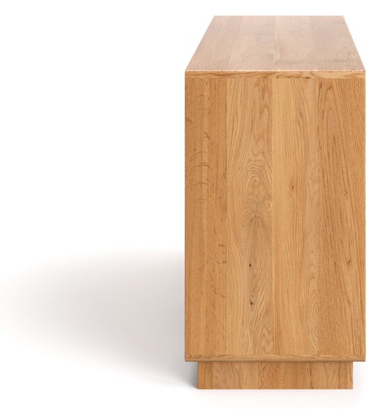 Komoda drewniana Gloire 140 cm, dąb, bejca Katalonia - Outlet Dąb 140 cm Lakier matowy Katalonia