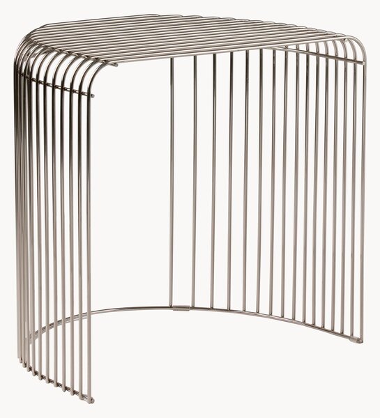 Stolik pomocniczy z metalu Curva