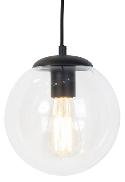 Inteligentna lampa wisząca czarna 7-punktowa z WiFi ST64 - Pallon