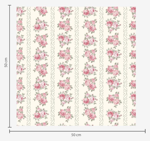 Tapety Pionowe paski róż, Tapety wiejskie, a00028 : Uwalls.pl