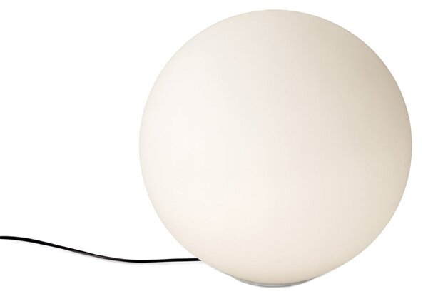 Lampa Stołowa Artemide, Dioscuri, ściemnialny, biały, salon, szkło, design