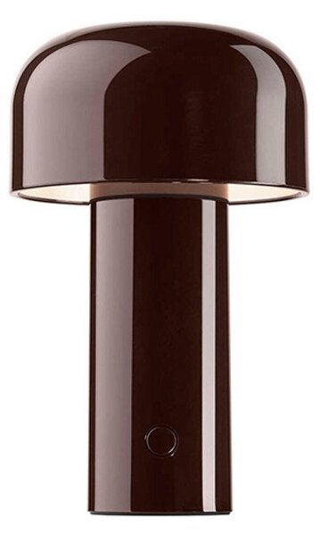 Lampa Stołowa FLOS, Bellhop, ściemnialny, brąz rdzawy, salon, tworzywo sztuczne, design