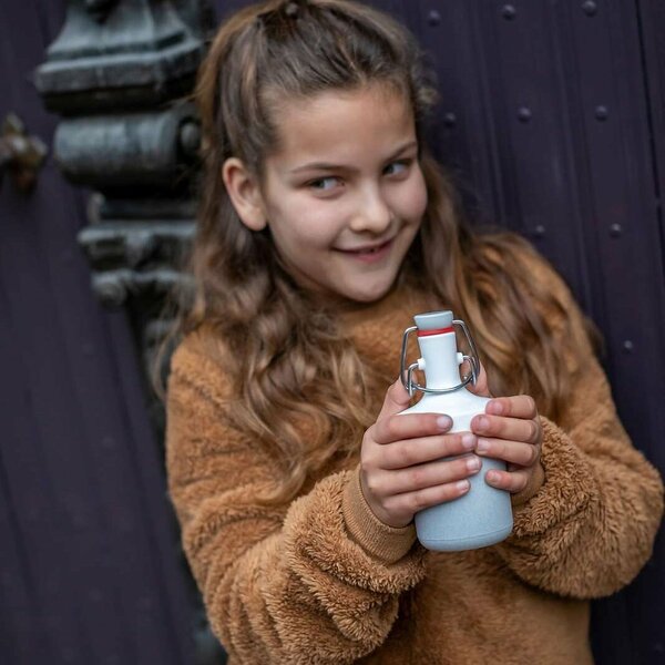 Koziol Butelka na wodę PLOPP TO GO MINI, 200 ml, szary