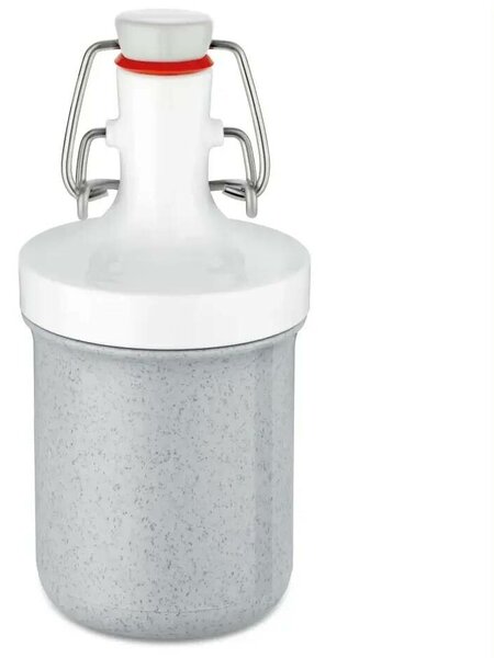 Koziol Butelka na wodę PLOPP TO GO MINI, 200 ml, szary
