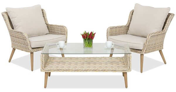Meble ogrodowe Bilbao Terrace Garden Point piaskowy
