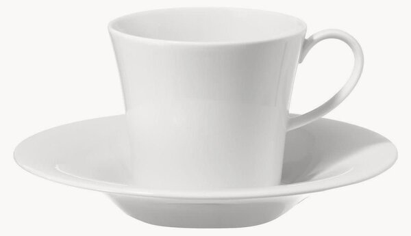 Ręcznie wykonana filiżanka ze spodkiem z porcelany Berlin