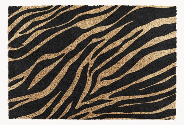 Wycieraczka z włókna kokosowego Zebra