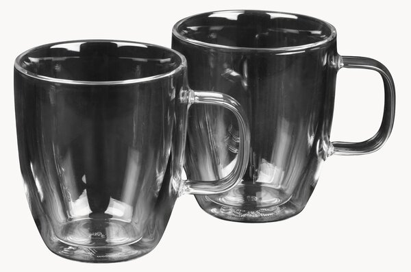 Komplet szklanek ze szkła borokrzemowego Café Chic, 2 elem
