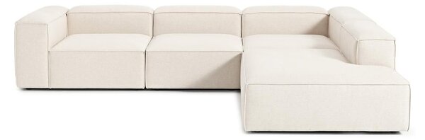 Sofa modułowa XL z mieszanki lnu Lennon