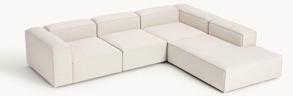 Sofa modułowa XL z mieszanki lnu Lennon