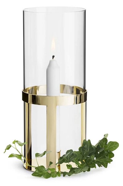 Lampion, świecznik (złoty) Winter Sagaform
