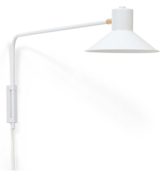 Biały kinkiet ø 20 cm Aria – Kave Home