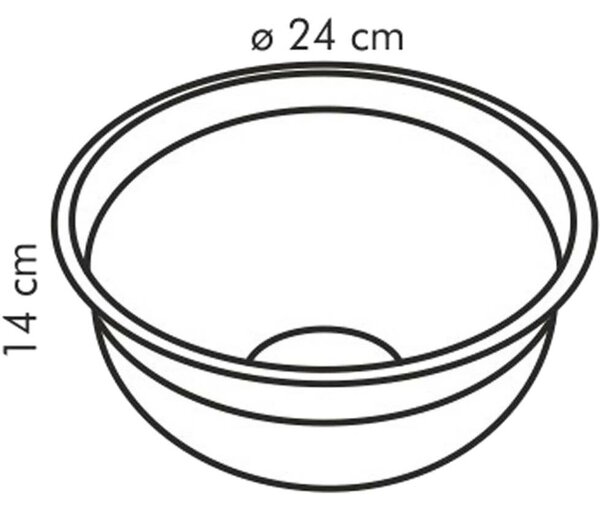Tescoma Miska stalowa DELICIA, 5 l