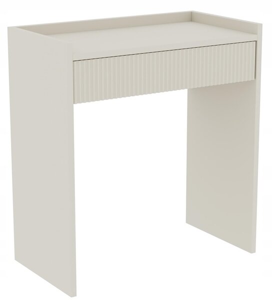 Toaletka / konsola "NUVIA STAND" kaszmir 75 cm, ryfle