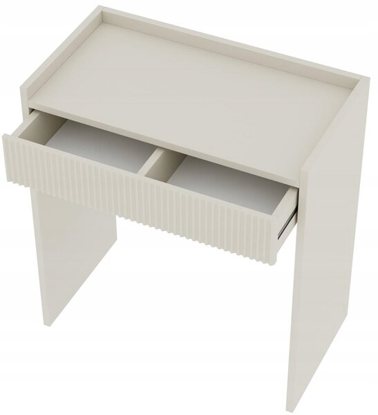 Toaletka / konsola "NUVIA STAND" kaszmir 75 cm, ryfle