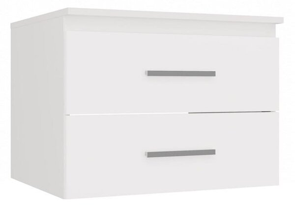 Mała wisząca szafka pod umywalkę 60 cm | Umeblowana.com
