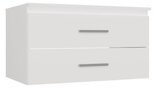 Wisząca szafka łazienkowa z szufladami 80 cm | Umeblowana.com