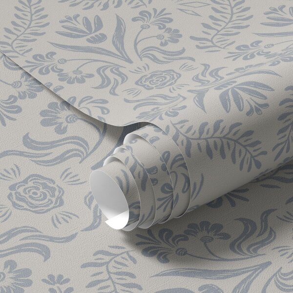 Tapety Niebieskie wzory, Tapety w stylu francuskim, a00113 : Uwalls.pl