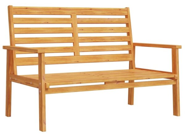 Ławka ogrodowa, 120 cm, lite drewno akacjowe