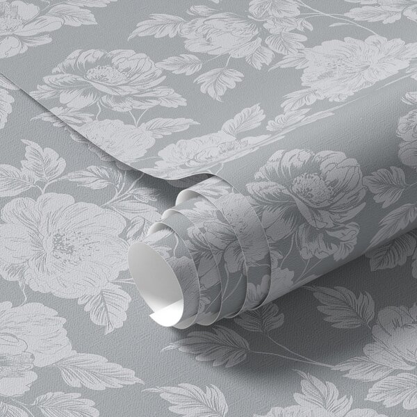 Tapety Jasne kwiaty na szarym tle, Tapety Z kwiatami, Tapety Piwonie, a00129v1 : Uwalls.pl